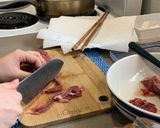 Hình bước làm 1 của món Bún bò xào xả