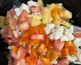 A picture of step 3 of Mix Veg.