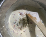 Foto del paso 5 de la receta: Macarrones con salmón, alcaparras y cherry