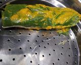 A picture of step 5 of Patra masala.