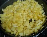 A picture of step 5 of Apple Custard.