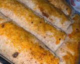 A picture of step 2 of Baked Shawarma Rolls.