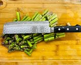 Zöldspárgakrémleves recept fázis 3 fotója