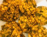 A picture of step 6 of Fenugreek chana dal vada.