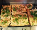 Hình bước làm 7 của món Bánh mì Baguette nướng tỏi làm món chay ngày rằm