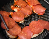 A picture of step 2 of Pizza chicken.