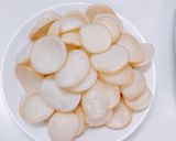 Hình bước làm 7 của món Gỏi ngó sen nấm tuyết