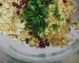A picture of step 1 of Surti coconut Patties.