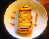 Hình bước làm 5 của món MỘT CHẢO(sandwich, bơ đậu phộng hạt chia, phô mai trứng)