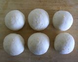 A picture of step 2 of Millet Bagels.