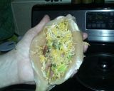 A picture of step 9 of Bacon Broccoli and Cheese Stuffed Chicken Breast.