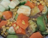 Foto del paso 4 de la receta: Verduras con lentejas y arroz