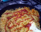 Foto del paso 3 de la receta: Pasta con calabacín y condimentos