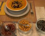 Fűszeres, sütőben sült sütőtök krémleves kókusz tejjel recept fázis 5 fotója