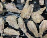 A picture of step 1 of Smokey Bbq wings & Spicy Sriracha wings.