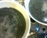 A picture of step 3 of Easy and Delicious! Black Sesame Pudding.