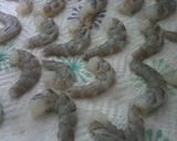 A picture of step 1 of Lime ginger shrimp.