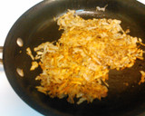 A picture of step 3 of Hash Browns.