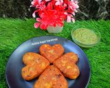 A picture of step 6 of Singhare ka atta (Cutlet).