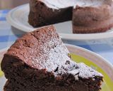 A picture of step 11 of Easy Flour-less Chocolate Cupcakes.