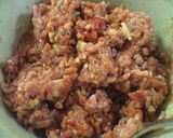 A picture of step 1 of No-Mess Korean-style Mini Burgers.