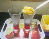 A picture of step 8 of Falooda Ice cream.