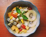 Hình bước làm 3 của món #Smoothies #vegetablesalad