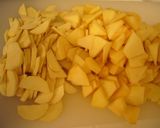 A picture of step 1 of Egg- & Dairy-Free Sweet Potato and Apple Pie.