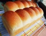 A picture of step 4 of Soft & Moist Mini Roll Loaf In a Pound Cake Pan.