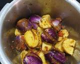 Stuffed aloo baigan recipe step 5 photo