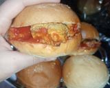 صورة لخطوة 3 من وصفة سندوتشات شاورما مقليه 🥪🍟