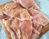 Ananászos, sajtszószos csirkemell recept fázis 1 fotója