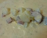 A picture of step 6 of Potato Sausage & Cheese Chowder.