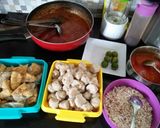 Foto langkah ke 8 dari resep Cilok isi ayam Bumbu Kacang - DAPUR TIRINI.