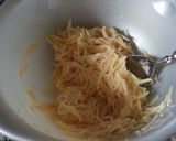 A picture of step 2 of Draniki Potato Pancakes.