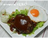 A picture of step 7 of [Farmhouse Recipe] Hawaiian Loco Moco.