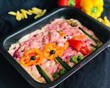 A picture of step 3 of “Beetroot Italian Focaccia Bread”.