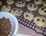 A picture of step 5 of Kit Kat Stuffed Soft Baked " Chocolate Chip Cookies ".