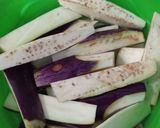Foto langkah ke 1 dari resep Terong Tiga Saus.