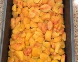 A picture of step 1 of Peach Cobbler.