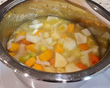 Foto del paso 3 de la receta: Crema de calabacín, calabaza y puerros