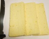 A picture of step 9 of Matcha Chocolate Adzuki Mont Blanc Shortcake.