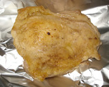 A picture of step 15 of Authentic Garlic Chicken in a Frying Pan.