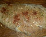 A picture of step 6 of Santiago's Amazing Bacon Chicken.
