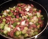 A picture of step 5 of Fool Proof Date Night Pasta.