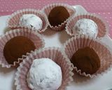 A picture of step 18 of Heart-Shaped Petit Chocolate Cakes For Valentine's Day.