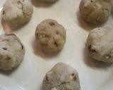 A picture of step 7 of Lotus Root Dumplings with Ankake Sauce.