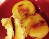 A picture of step 3 of My peachy bake 😜.