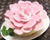 A picture of step 3 of For Mother's Day! Easy Mini Carnation Cake.