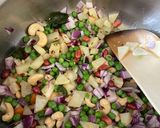 A picture of step 4 of Vermicelli mint upma.
